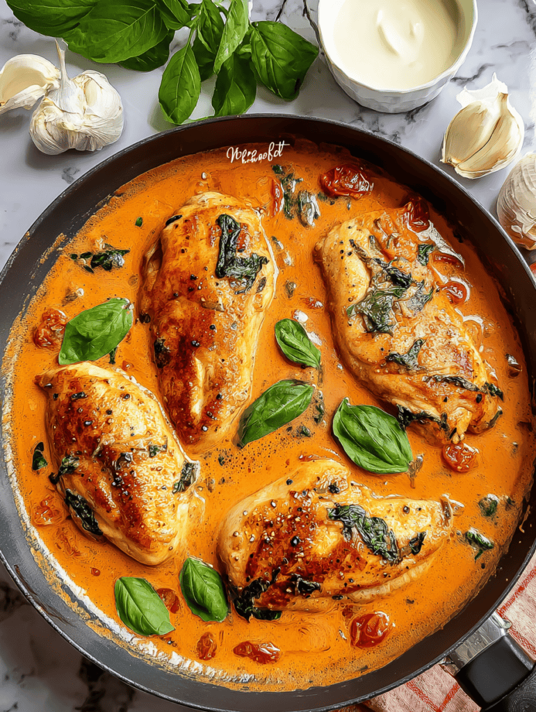 Oven-baked pepperoni pizza with melted cheese and herbs.