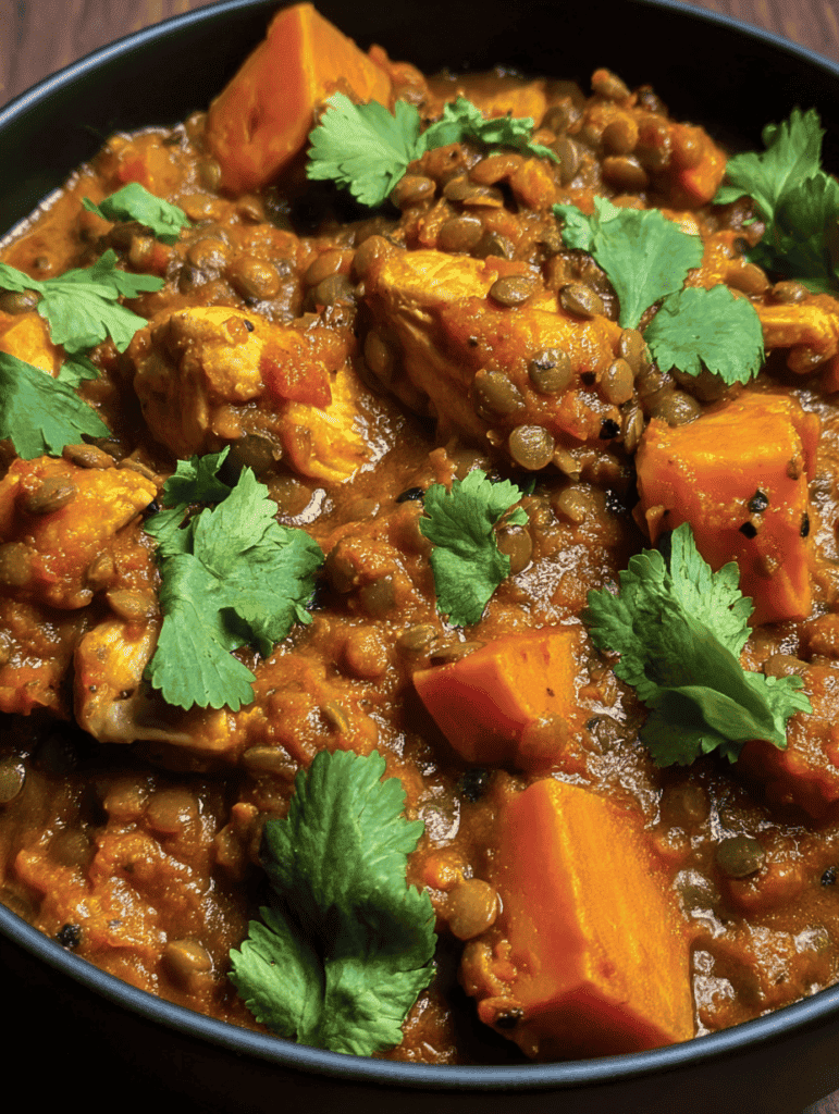 Oven-baked pepperoni pizza with melted cheese and herbs.