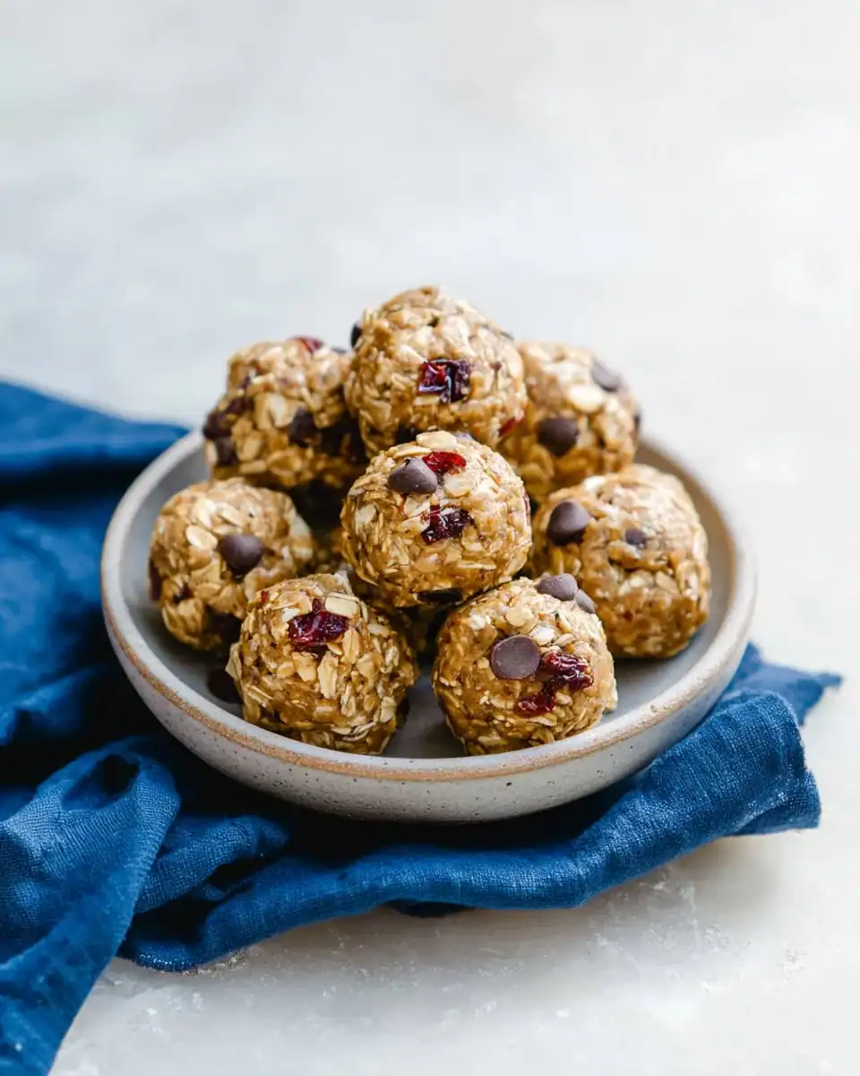 Delicious Powerball Cookies stacked on a plate, perfect for sweet cravings.