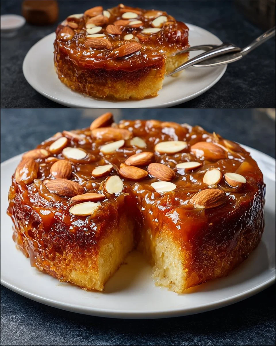 Delicious caramel bread nut pudding served in a bowl