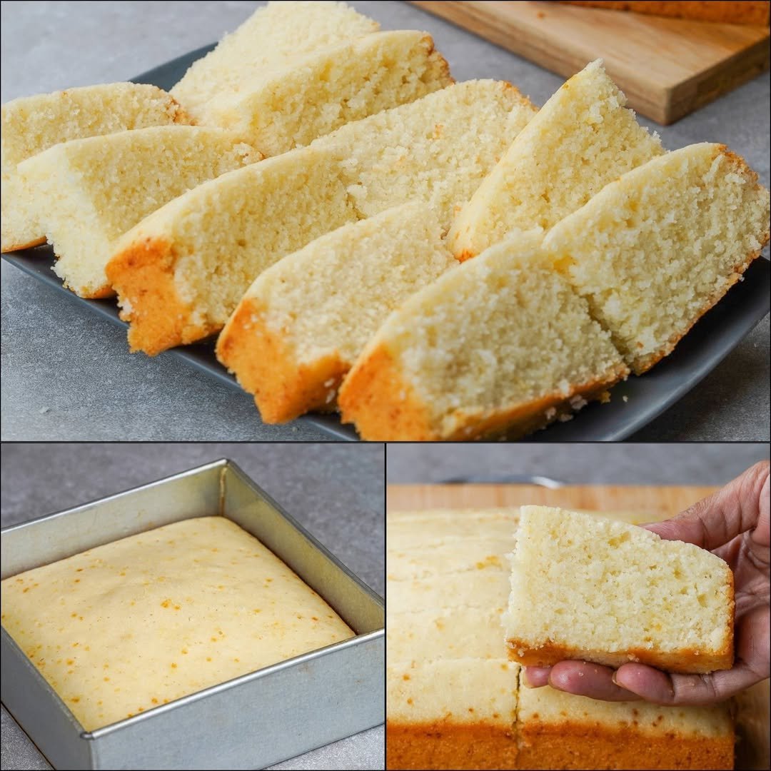 Eggless Teatime Suji Cake